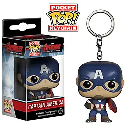 Фігурка-брелок Funko Pop! Captain America (WST CA 67) - мініатюра 2