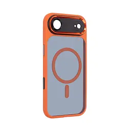 Чехол для Apple iPhone 17 Air, Unit MagSafe SE, оранжевый, с защитой камеры, магсейф, противоударный, магнитный, панель-накладка с MagSafe, с поддержкой беспроводной зарядки, TPU+PC, защита всего корпуса, ударопрочный, ArmorStandart (ARM86327) - мініатюра 2