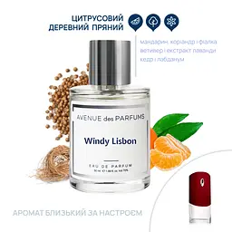 Парфумована вода Windy Lisbon Avenue des Parfums 50 мл - мініатюра 2