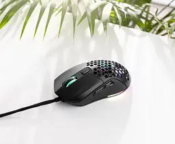 Мишка Sandberg FlexCover 6D Gamer Mouse RGB, ігрова, 12800 dpi., 6кн. Huano чорна - мініатюра 6