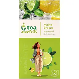 Чай зелений Tea Moments Mojito Breeze 22 шт. x 1.6 г - мініатюра 2