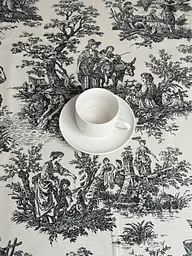 Скатертина столова Ecotton DUCK 150х170 см водовідштовхувальна Italiano сірий (30497 Grey) (25023) - мініатюра 6