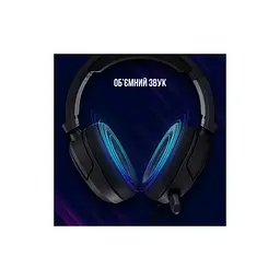 Навушники Lorgar Kaya 460 Gaming RGB USB Black (LRG-GHS460) - мініатюра 7
