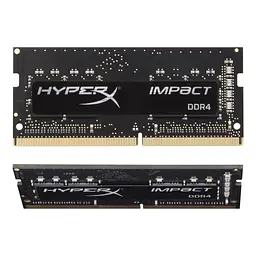 Модуль пам'яті для ноутбука SoDIMM DDR4 32GB (2x16GB) 3200 MHz Impact Kingston Fury (ex.HyperX) (KF432S20IBK2/32) - мініатюра 6