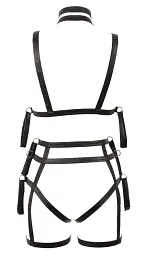 Бондажний набір Bad Kitty Naughty Toys Bondage Set S/M чорний - мініатюра 7