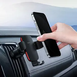 Автоутримувач Metal Age 2 Gravity Car Mount (Air Outlet Version) (SUJS00001) Black Baseus teh0029295 - мініатюра 4