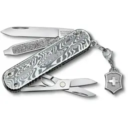 Ніж Victorinox Classic SD Brilliant Damast + брелок-лого (0.6221.34)