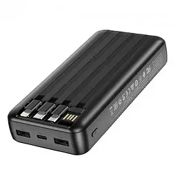 Універсальна зарядна батарея Power Bank Borofone BJ20A Mobile 20000 mAh (Чорний) - мініатюра 3