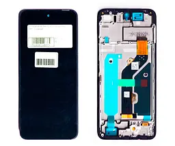 Дисплей Infinix Hot 12 Play чорний + рамка