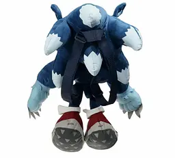 М'який рюкзак іграшка Супер Соник Sonic Werehog - мініатюра 2