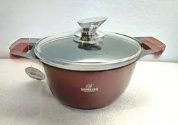 Каструля Bohmann BH 150-24 Brown 24 см 5 л - мініатюра 4