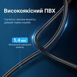 Кабель-подовжувач Vention CBHBD USB 3.0 Type-A 0,5 м чорний (CBHBD) - мініатюра 7