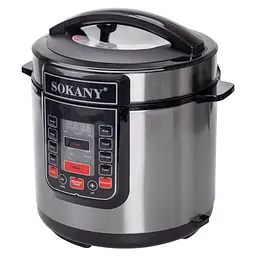 Мультиварка Sokany SK-07053 на 7 л, сталь Sokany SK-07053 - мініатюра 24