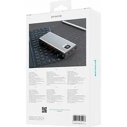 Зовнішній акумулятор Proove Guardian 20000mAh 22.5W Metal Gray (PBG222210004) [101136] - мініатюра 5