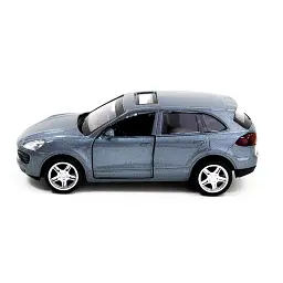 Автомодель - Porsche Cayenne S (сріблястий сірий) - мініатюра 5