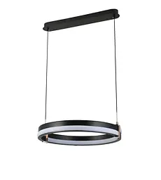 Підвісна LED-люстра G 2919/500D 108W Чорний+Золото - мініатюра 2