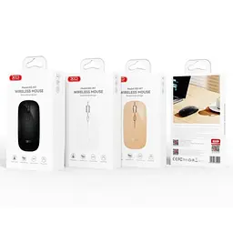 Комп'ютерна мишка XO M7 Fashion Smooth Wireless Mouse Біла - мініатюра 4