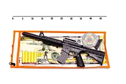 Іграшковий автомат з м'якими кулями Golden Gun M16 PF Сірий (IM-176-M-992) - мініатюра 5