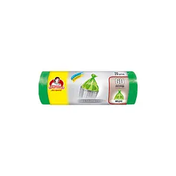 Пакети для сміття Помічниця 60 л 20 шт. (4820012340170)