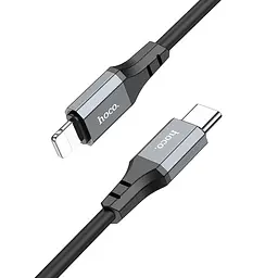 Дата кабель Hoco X86 Spear Type-C to Lightning 20W (1m) Black - мініатюра 2