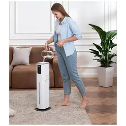 Зволожувач повітря Levoit OasisMist1000S Smart Ultrasonic Cool Mist Tower LUH-M10 білий (HEAPHULVSEU0082Y) - мініатюра 9