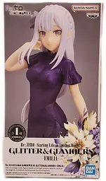 Фігурка Bandai Spirits Життя з нуля в альтернативному світі Емілія Re:Zero Emilia 24 см BS RZ E 24 - мініатюра 5