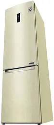 Холодильник LG GA-B509SEKM 203х68х60см 2 дв холодильне відділення 277 л морозильне відділення 107 л A++ NF Інв Диспл. зовнішні Бежевий (GA-B509SEKM) - мініатюра 5