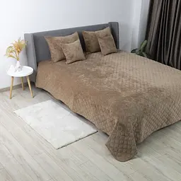 Покривало ТЕП Velour 150х210 см капучино (4-00515_22383) - мініатюра 7