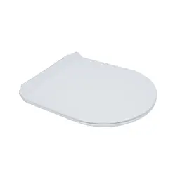 Унітаз-компакт Qtap Presto безобідковий з сідінням Soft-close QT24221217AW, Білий - мініатюра 7