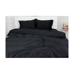 Постільна білизна MirSon Сатин Premium 0055 Black Pearl 2х160х220 (2200001717855) - мініатюра 2