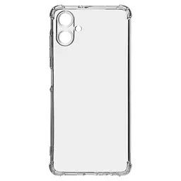 Прозрачный чехол для Samsung Galaxy A06 (A065) с защитой камеры и усиленными бортами, тонкий, силиконовый, бесцветный, ударопрочный, противоударный бампер с закрытой камерой, ArmorStandart (ARM80119)