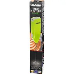 Пінозбивач молока Mesko MS 4493 Green [132670] - мініатюра 4