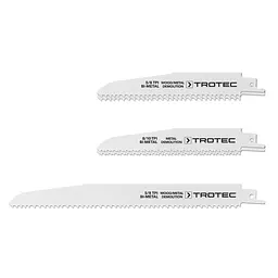 Полотна для шабельної пили Trotec 5 pieces Wood/Metal Set