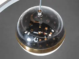 Стельова люстра LED Diasha 2391-600+400WH, 85W, 4675 лм, білий, сучасний стиль для низьких стель - мініатюра 6