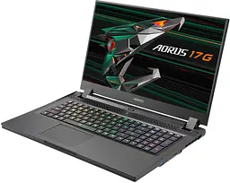 Ноутбук AORUS 17.3 FHD 300Hz/Intel i7-11800H/16/512GB/NVD3060P-6/DOS (AORUS_17G_KD-72RU325SD) - мініатюра 2
