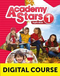 Academy Stars for Ukraine Level 1 Pupil's Book with Digital PB & Pupil's Practice Kit