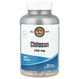 Амінокислота Chitosan 750 mg, 120 вегакапсул KAL vit0003872