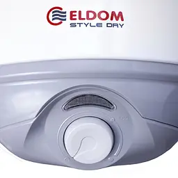 Водонагрівач Eldom Style DRY 30 SLIM 2x0.8 kW 72269WD - мініатюра 4