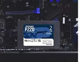 SSD накопитель 2 Tb 2.5" SATA3 PATRIOT P220 P220S2TB25 - мініатюра 4