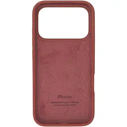 Чохол Silicone Case для Apple iPhone 17 Pro Max Saddle Brown AA [145109] - мініатюра 2
