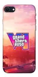 TPU чехол Demsky GTA VI Vice City для Apple iPhone SE (2020)