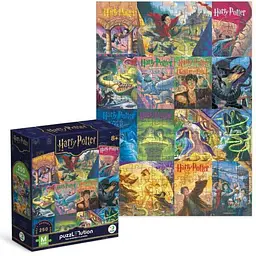 Пазли DODO 250ел. Easy-M Harry Potter. Книжкові обкладинки