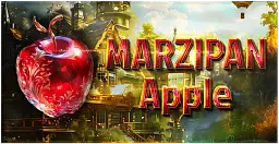 Марципан Lorizio з яблуком "Apple" 