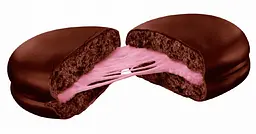 Шоколадні тістечка Oreo Socola Pie BabyMonster Chocolate Strawberry Cream 168г - мініатюра 4