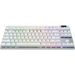 Клавіатура ігрова Logitech G Pro X TKL Lightspeed Tactile White (920-012148) - мініатюра 4