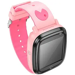 Дитячий смарт-годинник Hoco Y100 Children Watch With Call Function Pink - мініатюра 2