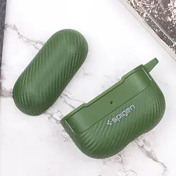 Футляр SGP Shockproof для навушників Airpods Pro Pine green - мініатюра 4