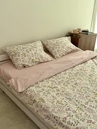 Постільна білизна сімейна Dushka Home Сатин 21643 160х215х2 см - мініатюра 2