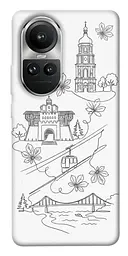 TPU чохол Demsky Kyiv spirit для Oppo Reno 10