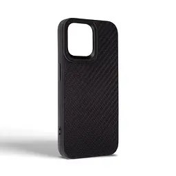Чехол Harder Carbon Pattern для Apple iPhone 14 Pro Max Black (ARM76780) - мініатюра 2
